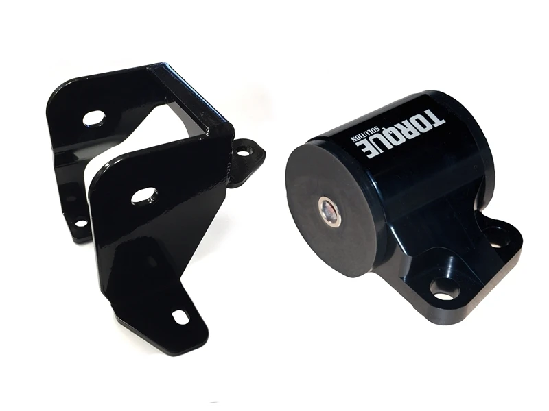 Torque Solution Billet Aluminum Left Engine Mount (2 Bolt): für 1996-2000 Honda Civic EK B/D-Series