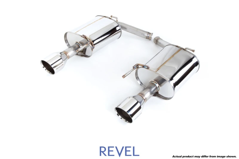 Revel Medallion Touring-S Catback Exhaust - Dual Muffler / Axle Back for 2007-2008 Infiniti G35 Sedan