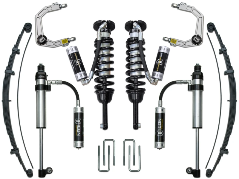 ICON 05-15 Toyota Tacoma 0-3,5 Zoll/16-17 Toyota Tacoma 0-2,75 Zoll Stage 8 Fahrwerksystem mit Billet Uca