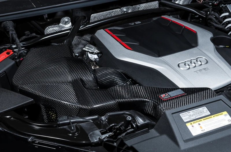 AWE Tuning Audi B9 SQ5 3.0T AirGate Carbon-Faser-Luftansaugung mit Deckel