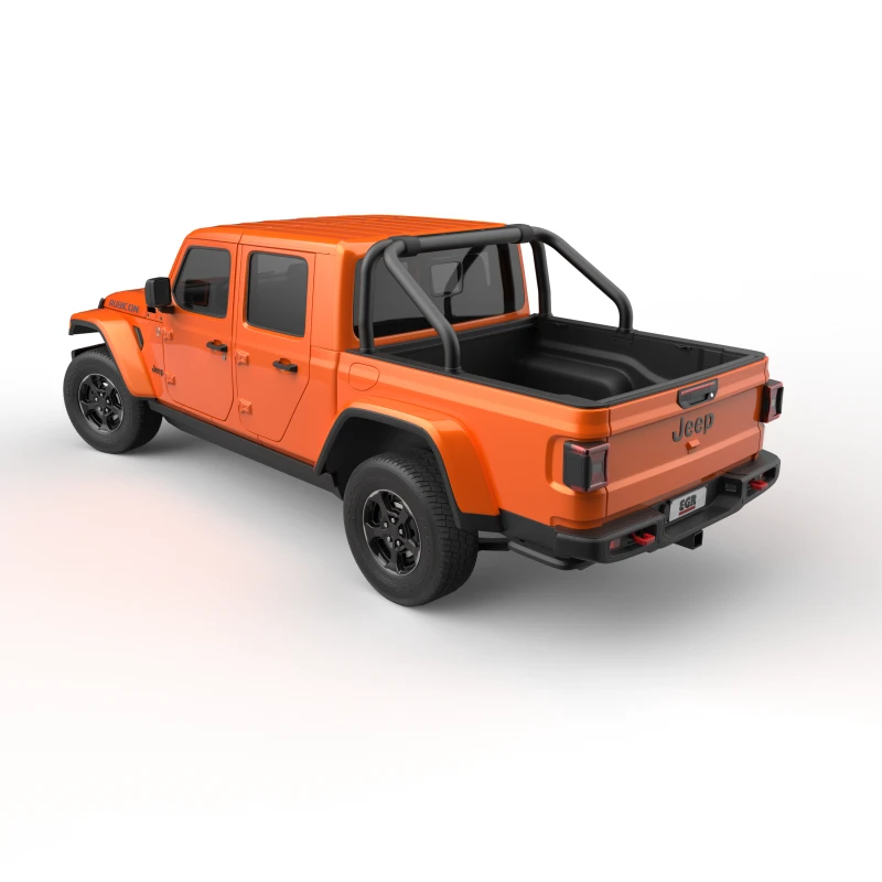 EGR Black Powder Ocat S-Series Sport Bar for 2020-2025 Jeep Gladiator