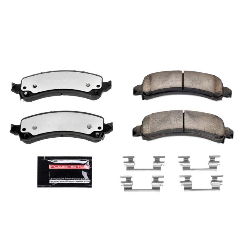 powerstop_Z36-974A-67945e2dd2453 Power Stop 02-06 Cadillac Escalade Rear Z36 Truck & Tow Brake Pads w/Hardware