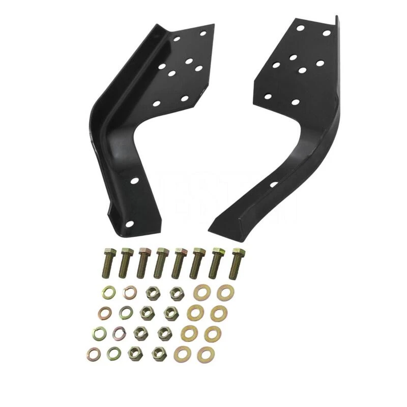 Westin/Fey Universal Bumper Mount Kit - Black for 83-86 Mitsubishi Pickup / 80-88 Toyota Pickup