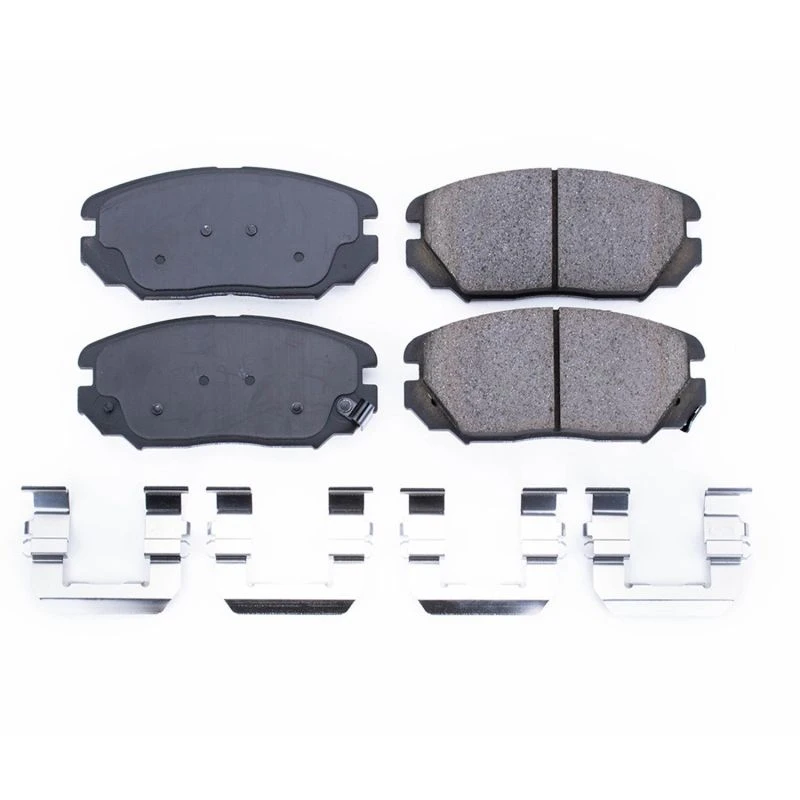 powerstop_17-1125-67945138a0501 Power Stop 06-11 Hyundai Azera Front Z17 Evolution Ceramic Brake Pads w/Hardware