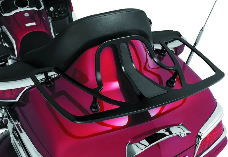 Kuryakyn Gepäckträger für 01-22 Honda GL1800 in Hochglanz Schwarz