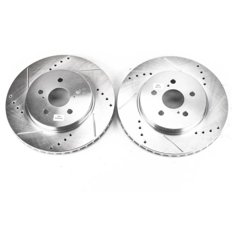 powerstop_JBR1152XPR-679454a1ccbaa Power Stop 04-06 Lexus RX330 Front Evolution Drilled & Slotted Rotors - Pair