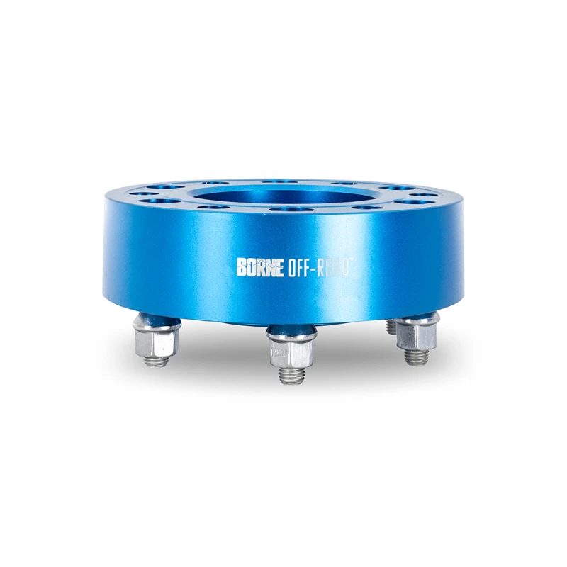 Borne Off Road Wheel Spacers - 6x139.7 - 77.8 CB - 38.1mm - Blue