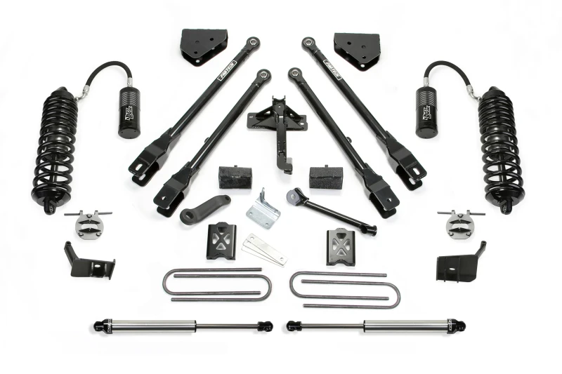 Fabtech 11-16 Ford F350 4WD 6 Zoll 4Link-System mit 4.0 R/R & 2.25