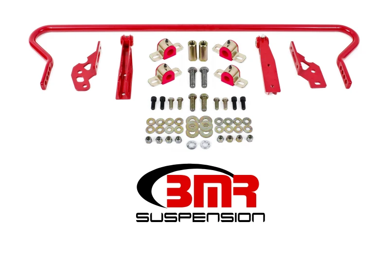 BMR 11-14 S197 Mustang Hinten Hohl 25mm einstellbarer Stabilisator-Kit mit Buchsen - Rot