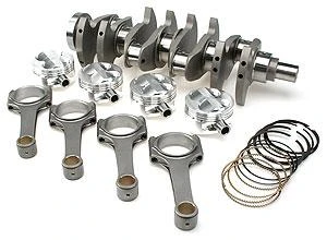Brian Crower Honda F20C/F22C Stroker Kit – 97mm Stroke Billet Crank BC625+ Rods (5.893) Custom Pistons