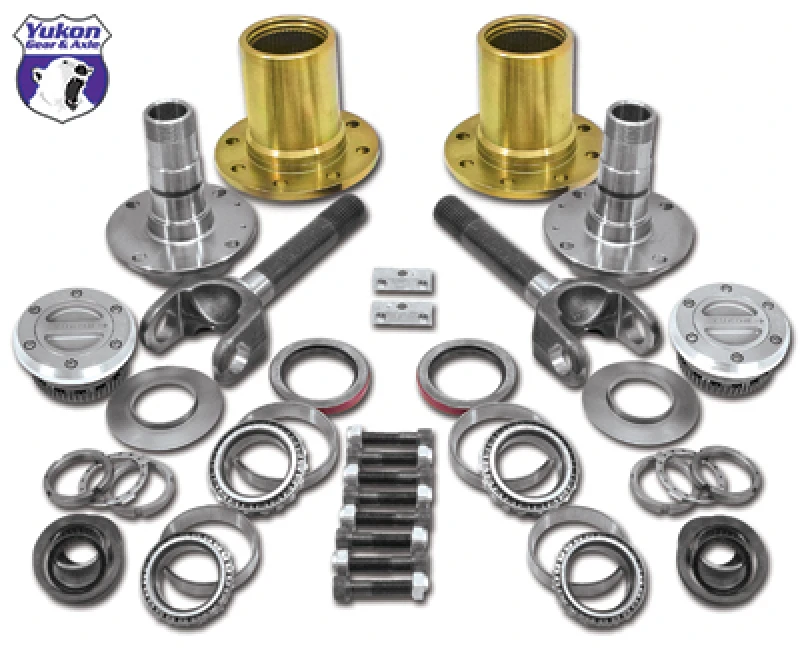 Yukon Gear Spin Free Locking Hub Conversion Kit For Dana 60 & AAM / 00-08 SRW Dodge