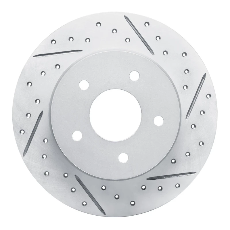 DFC 19-26 Nissan Sentra Rear Right Drilled & Slotted Geoperformance Rotor