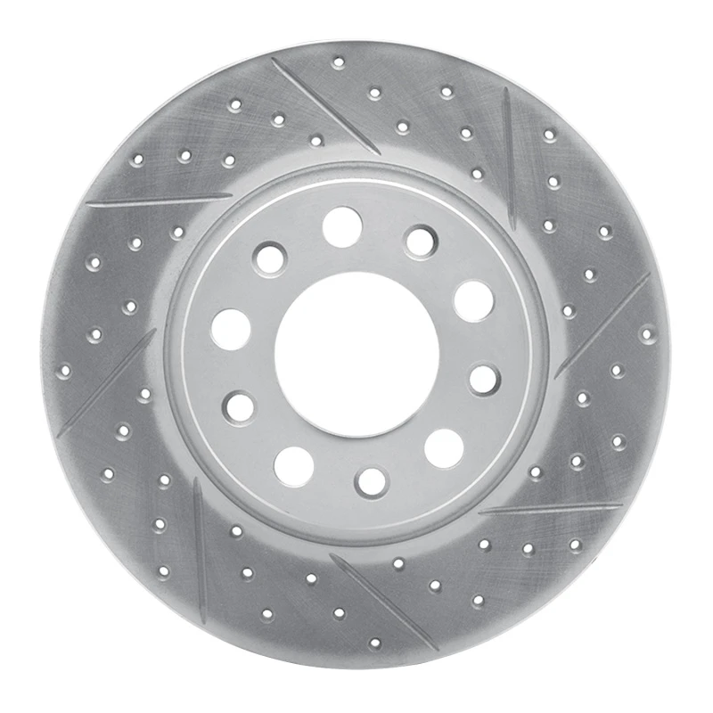 DFC 15-26 Alfa Romeo Tonale Rear Right Drilled & Slotted Geoperformance Rotor