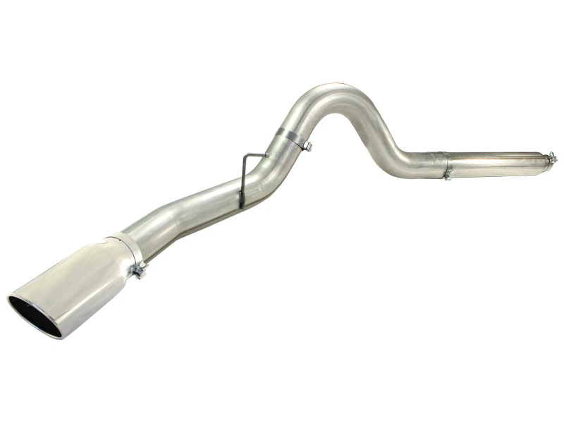 aFe MACHForce XP 5 Zoll DPF-Back Edelstahl Auspuff System, polierte Spitze, Ford Diesel Trucks 08-10 V8-6.4L