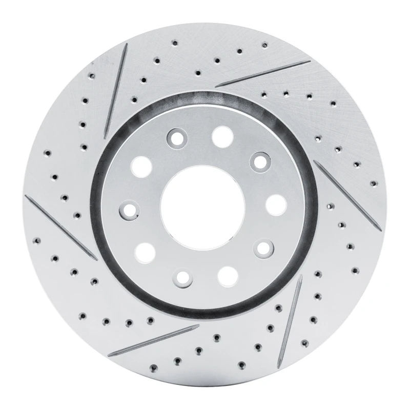DFC 18-25 Jeep Wrangler Front Left Drilled & Slotted Geoperformance Rotor