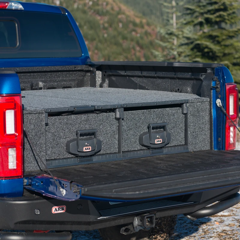 ARB 19-20 Ford Ranger Supercrew Doppeltes Frachtladefach-Kit