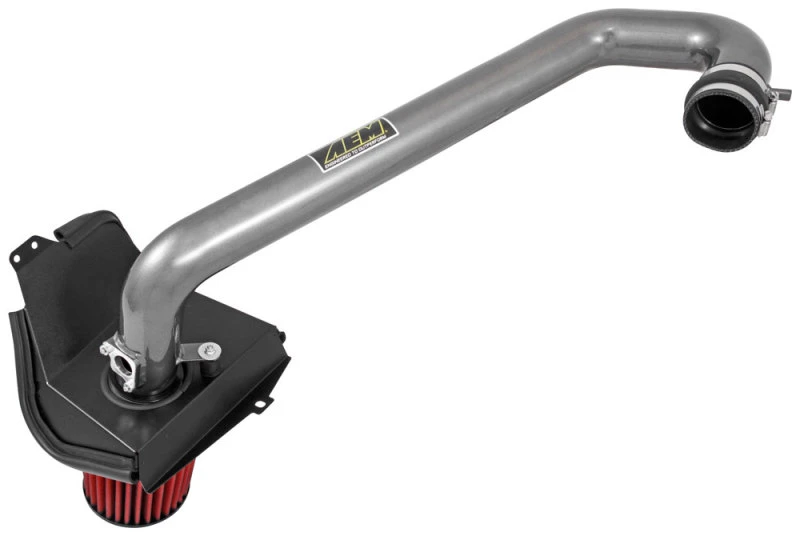 AEM Metall-Gunmetal-Grau-Kaltluft-Ansaugsystem für 12-16 Subaru Impreza H4-2.0L