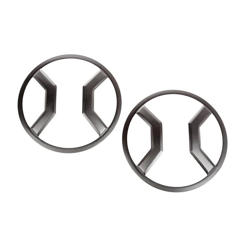 Rugged Ridge 15-18 Jeep Renegade BU Schwarze Euro-Guards für Scheinwerfer mit Textur
