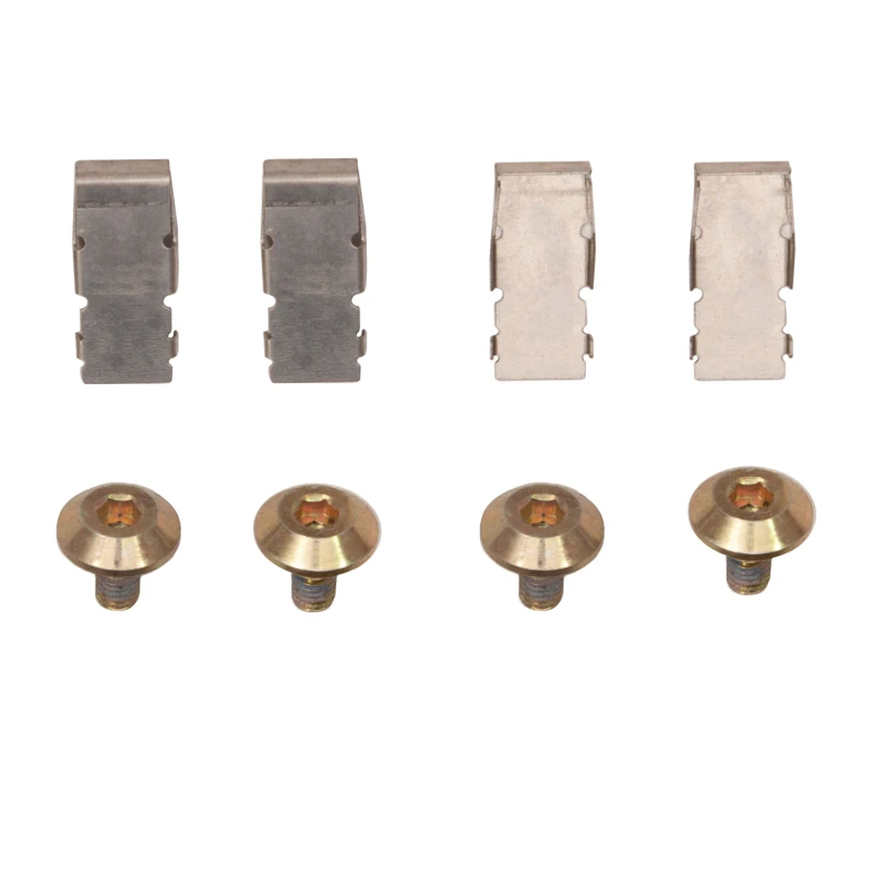 DFC 87-89 Mazda 323 Front 5000 Advanced Semi Metallic Brake Pads and Hardware Kit