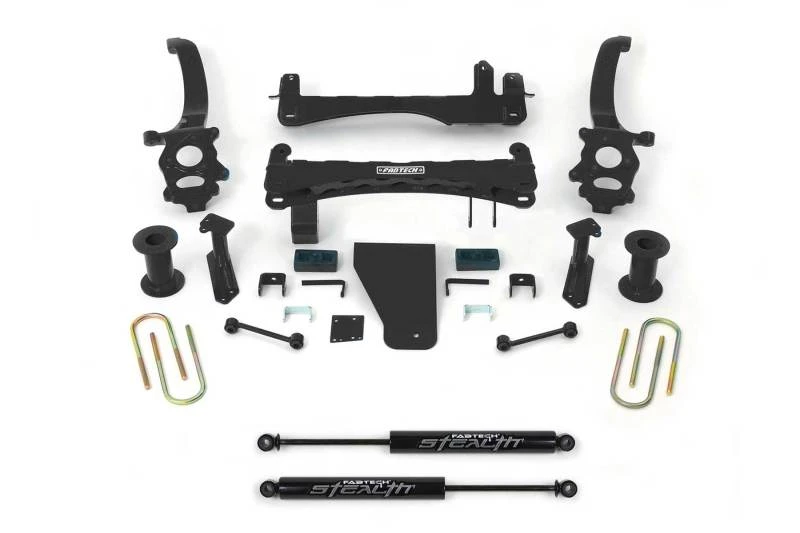 Fabtech 18-21 Nissan Titan 4WD 6-Zoll-Basis-System mit Stealth