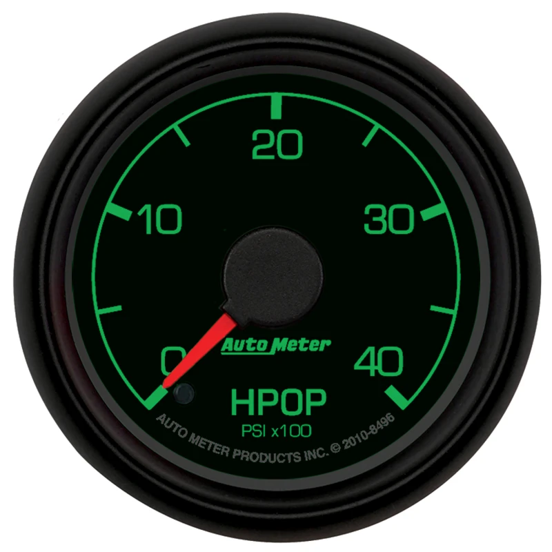 Autometer Factory Match Ford 52,4mm Vollübergreifendes elektronisches 0-4000 PSI Diesel HPOP Druckmessgerät