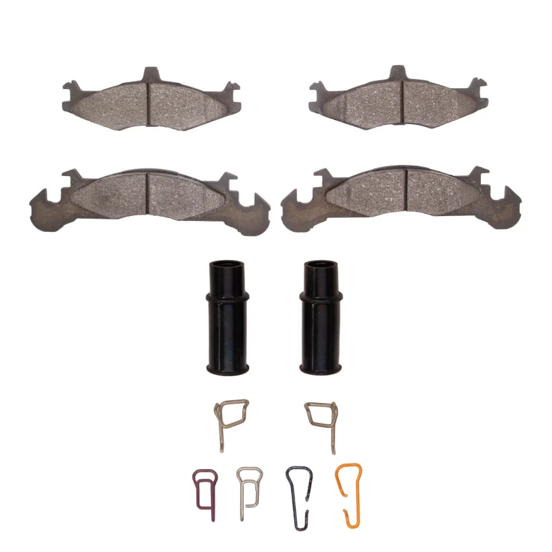 DFC 83-90 Dodge Charger Front 5000 Advanced Semi Metallic Brake Pads and Hardware Kit