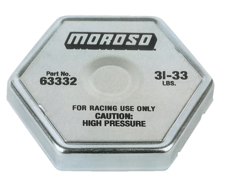 Moroso Racing Kühlerdeckel - 31-33 lbs
