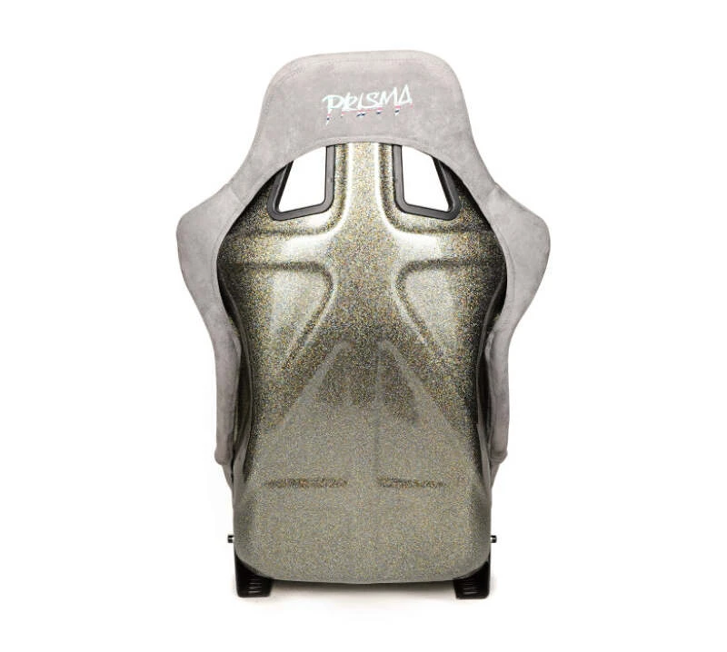 NRG FRP Bucket Seat ULTRA Edition - Large (Grau Alcantara/Pearlized Back)