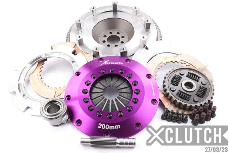 XClutch 03-06 Nissan 350Z Base 3.5L 8-Zoll-Zwillings-Keramik-Kupplungssatz
