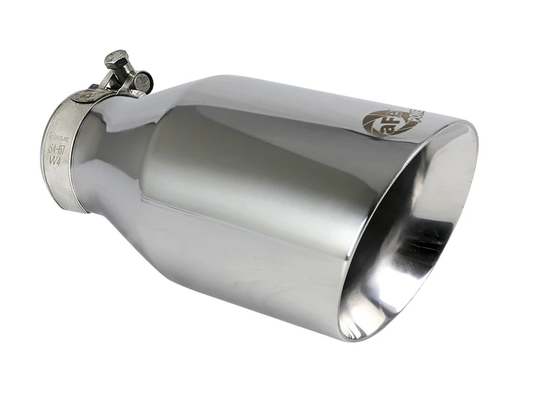 aFe MACH Force-Xp Universal Exhaust Tip 2-1/2 IN Inlet x 4-1/2 IN Outlet x 9 IN L