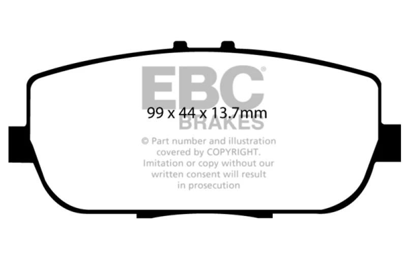 ebc_DP21775-6793206557482 EBC 06-15 Mazda Miata MX5 2.0 Yellowstuff Rear Brake Pads