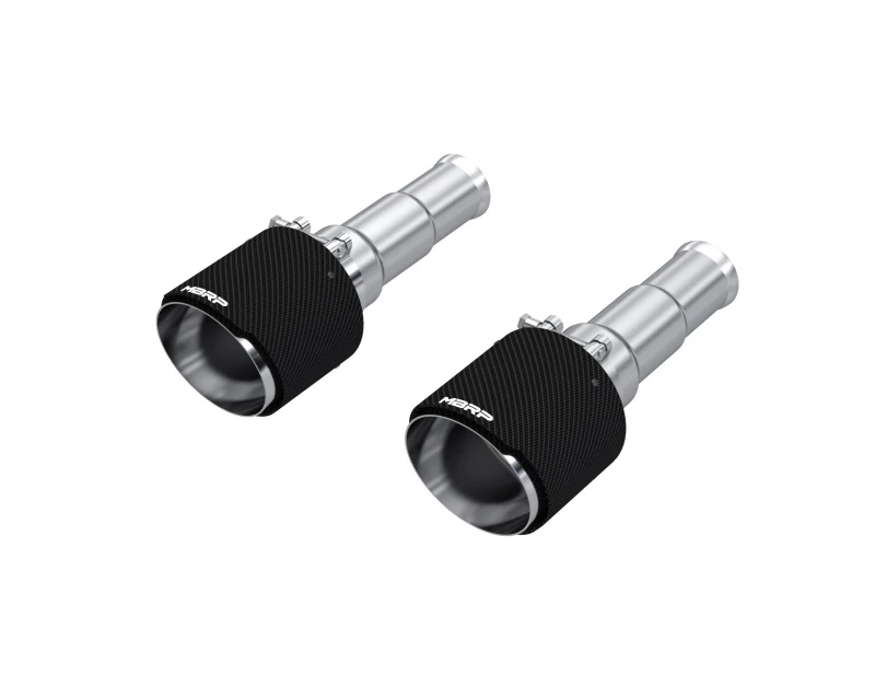 MBRP 19-24 Ram 1500 5.7L Hemi 3 Zoll Einlass 5 Zoll OD DW Winkelgeschnittene T304 Kohlenstoff Auspuffrohre - Paar
