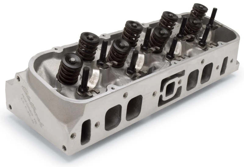Edelbrock Einzel BBC Hi-Comp 454-0 Kopf Komplett