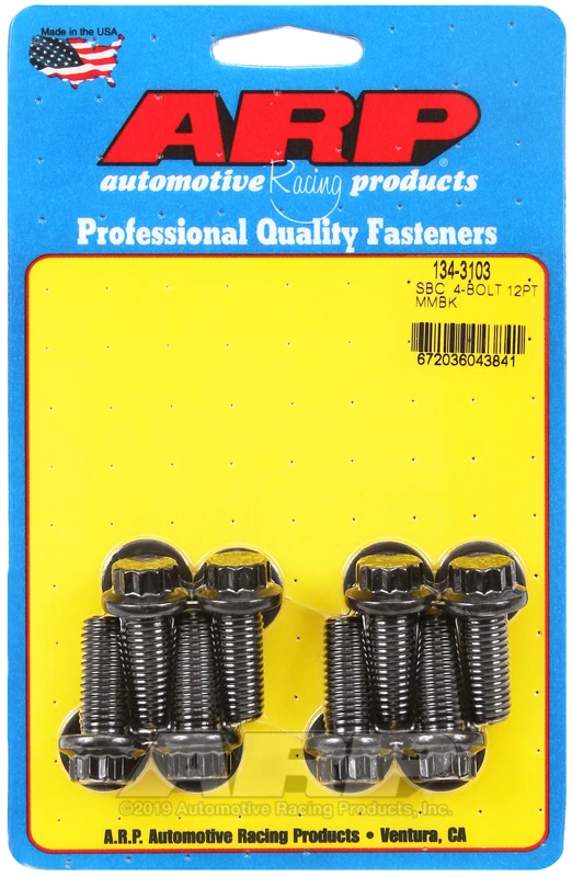 ARP Motorhalterungsschraubensatz für SB Chevy 4 Bolt