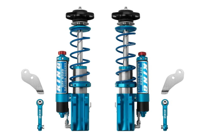 King Shocks Front 2.5 Piggy Hose Reservoir Shock w/ Adjuster Kit