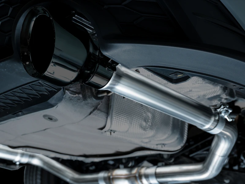 AWE 22-25 Volkswagen Jetta GLI Track Edition Exhaust - Diamond Black Tips