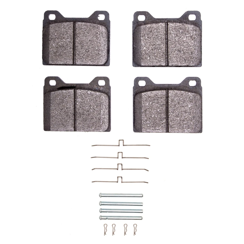 DFC 68-75 Volvo 164244242245 Front 3000 Semi-Metallic Brake Pads and Hardware Kit