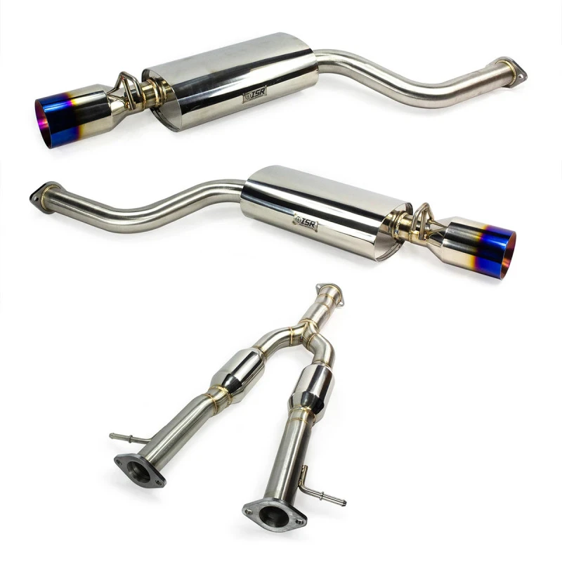 ISR Performance 98-05 Lexus GS300 MBSE Dual Exhaust - Blue Tip