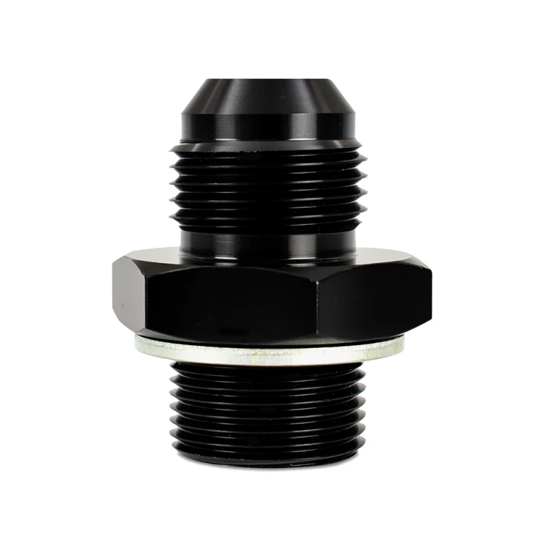 Mishimoto M22 x 1.5 - 10AN Aluminum Fitting - Black