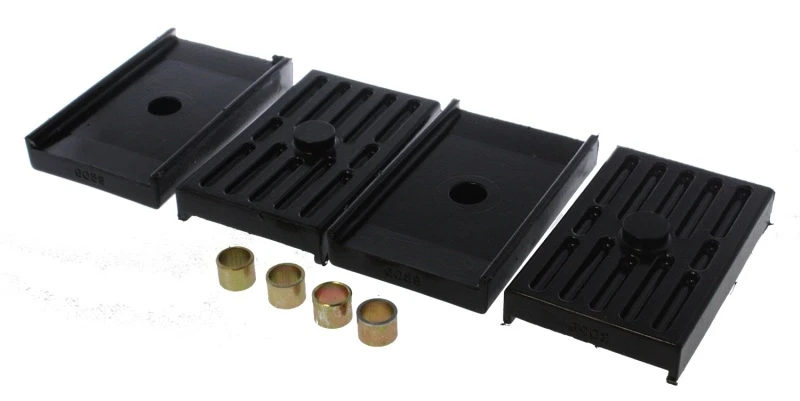 Energy Suspension 68-69 Firebird / 68-69 Camaro / 62-79 Nova/Chevy II Schwarzer Mehrfach-Blattfeder-Isolator
