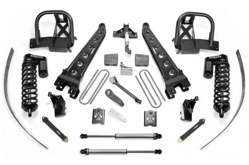 Fabtech 08-10 Ford F250 4WD ohne Werksoverlast 8-Zoll-Rad-Arm-System mit Dlss 4.0 C/O& Rr Dlss