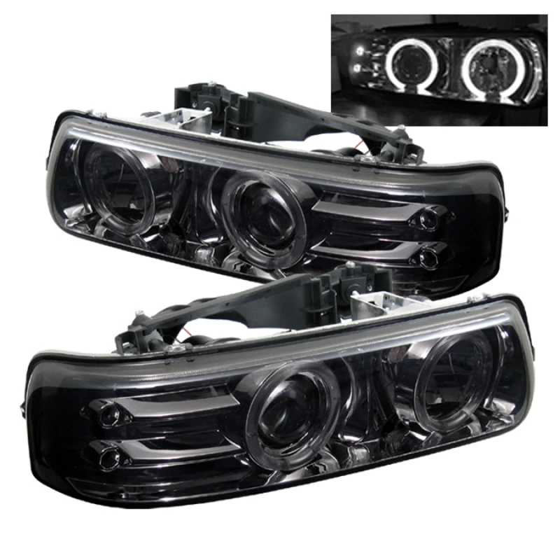spyder_5009616-6794c2aa75158 Spyder Chevy Silverado 1500/2500 99-02 Projector Headlights LED Halo LED Smoke PRO-YD-CS99-HL-SMC