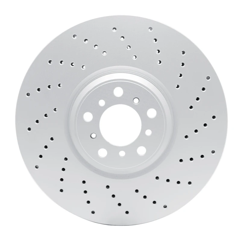 DFC 15-19 BMW X5 Right Front Drilled Hi-Carbon Alloy Geomet Coated Rotor