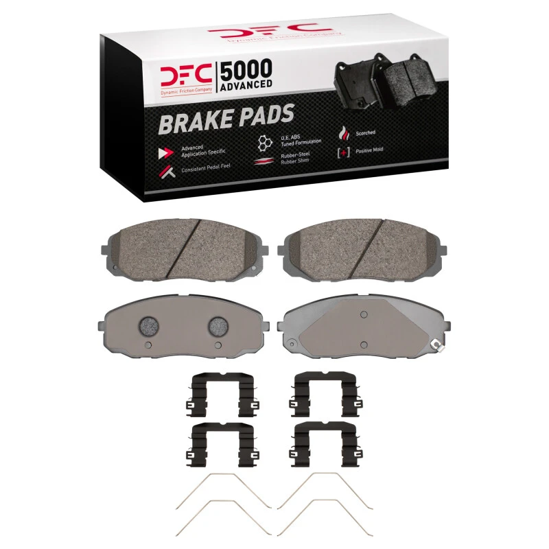 DFC 15-21 Kia Sedona Front 5000 Advanced Ceramic Brake Pads and Hardware Kit