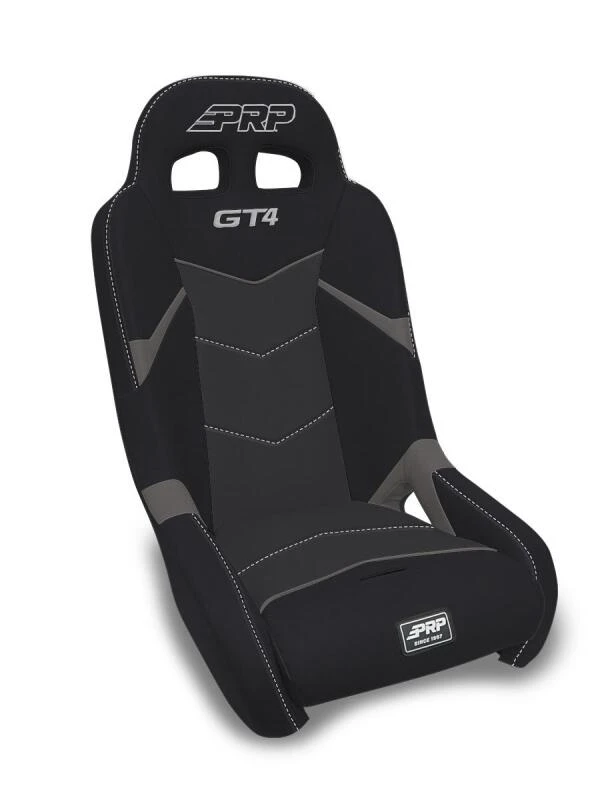 PRP Polaris RZR/Can-Am Maverick GT4 Suspension Seat - Black/Gray