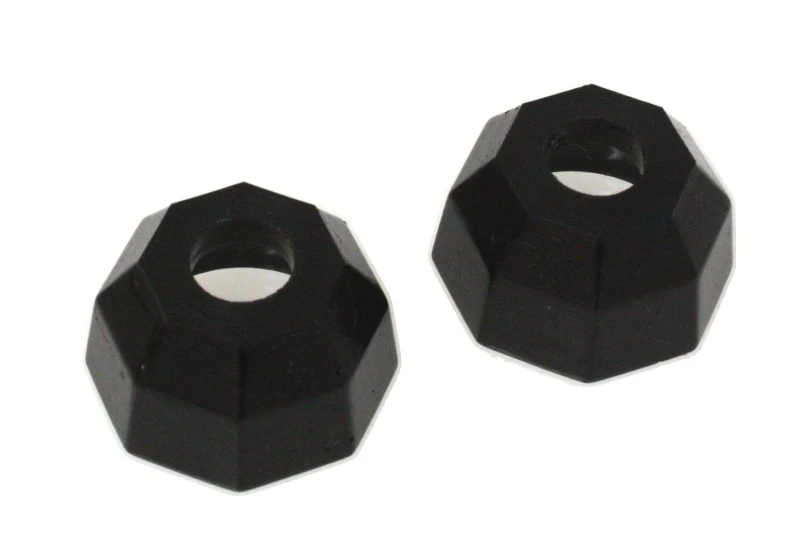 Energy Suspension Universal Schwarze 16,6mm Taper-Dia. Oktagon Lenkstock-Staubgummis (Satz von 2)
