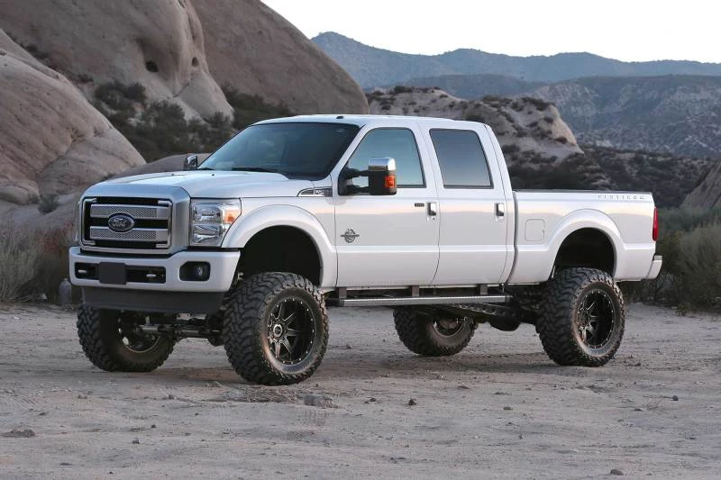 Fabtech 11-16 Ford F250 4WD mit Overload 8-Zoll-Rad-Arm-System mit 4,0 R/R und 2,25