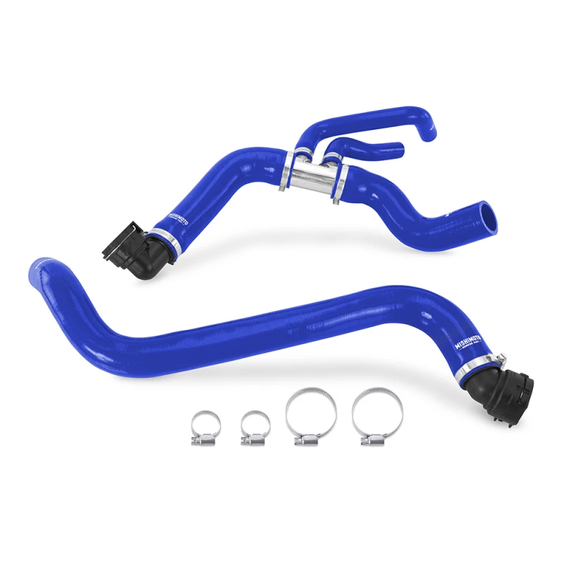 Mishimoto 15-17 Ford F-150 5.0L V8 Kühler-Schlauch-Kit - Blau