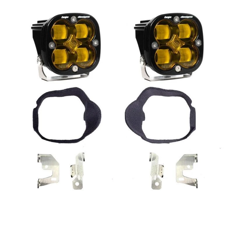 Baja Designs Squadron SAE Fog Pocket Light Kit - Baja Amber für 2014–2018 Mercedes Sprinter Van