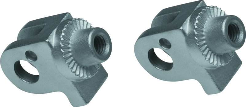 Kuryakyn Splined Peg Adapter Silver for Triumph